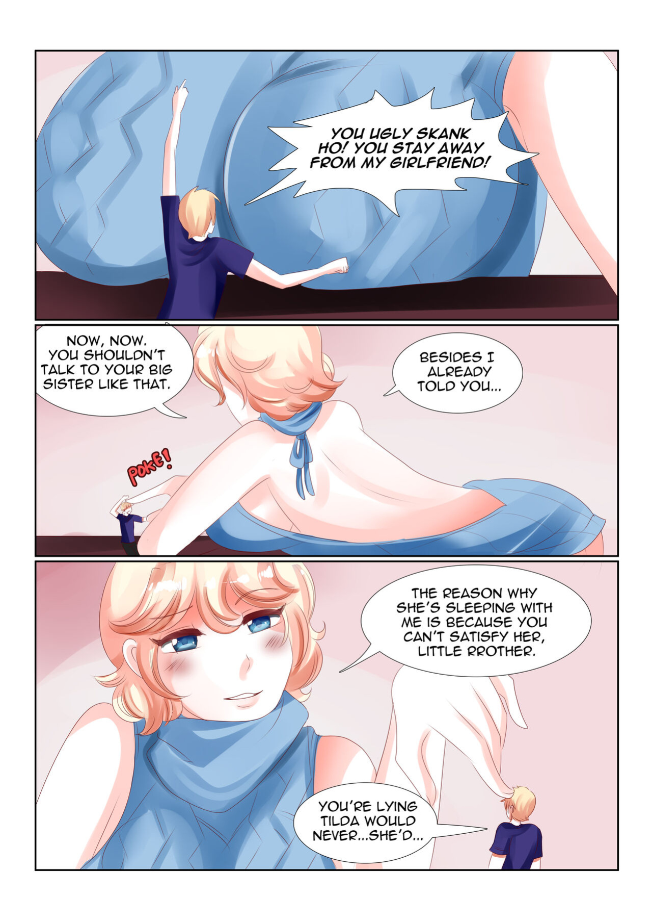 [Saint Tail] Cruel Crude Krew Butt She's Mine