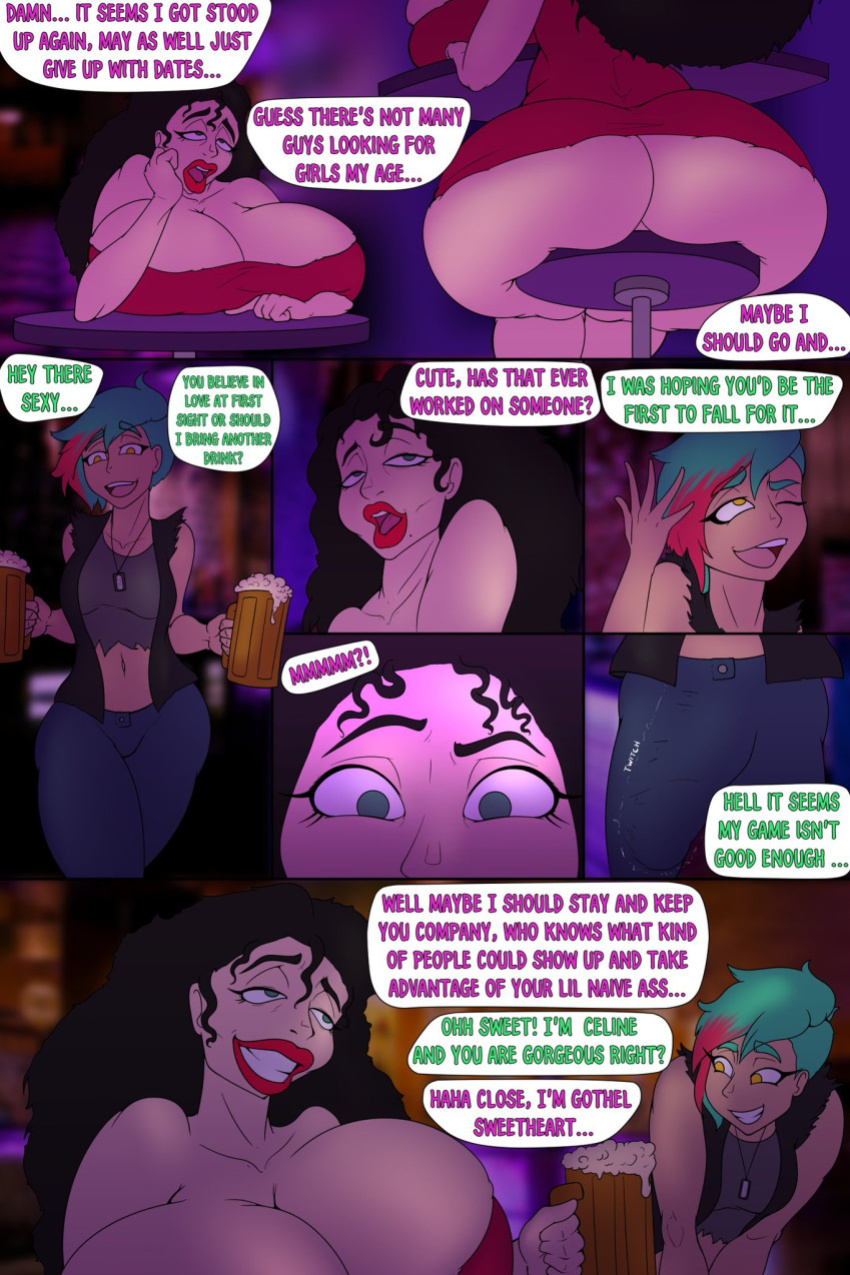 Futa NTR mother Gothel and Celine