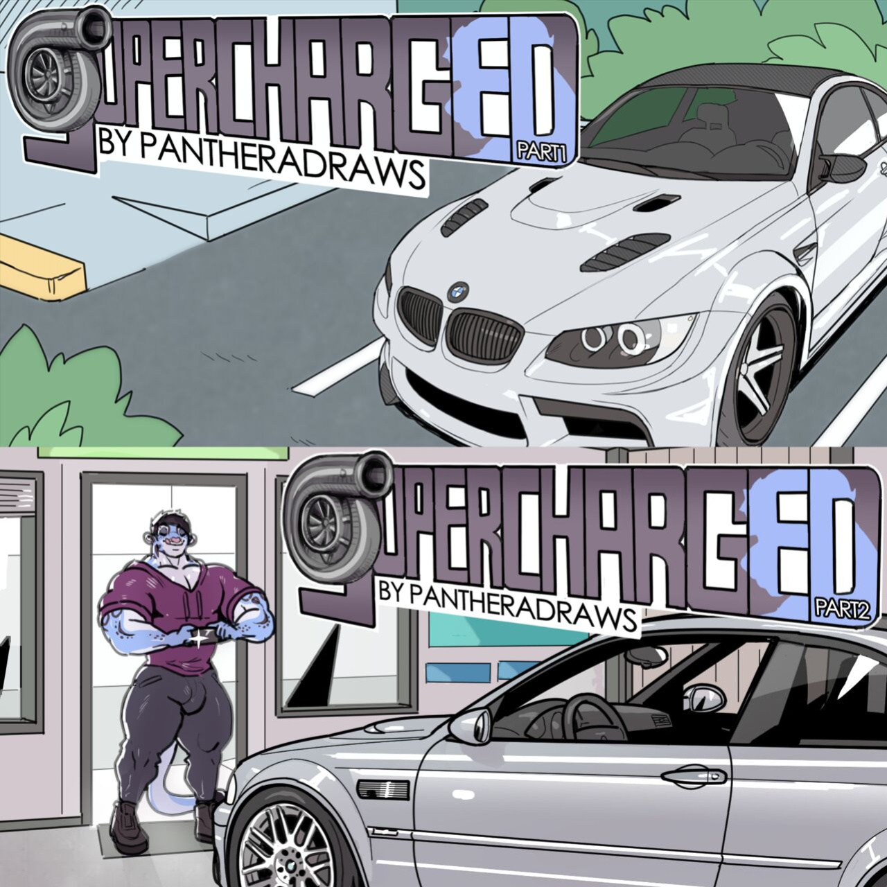 [PantheraDraws] Supercharged Part 1&2 (Hi-Res)