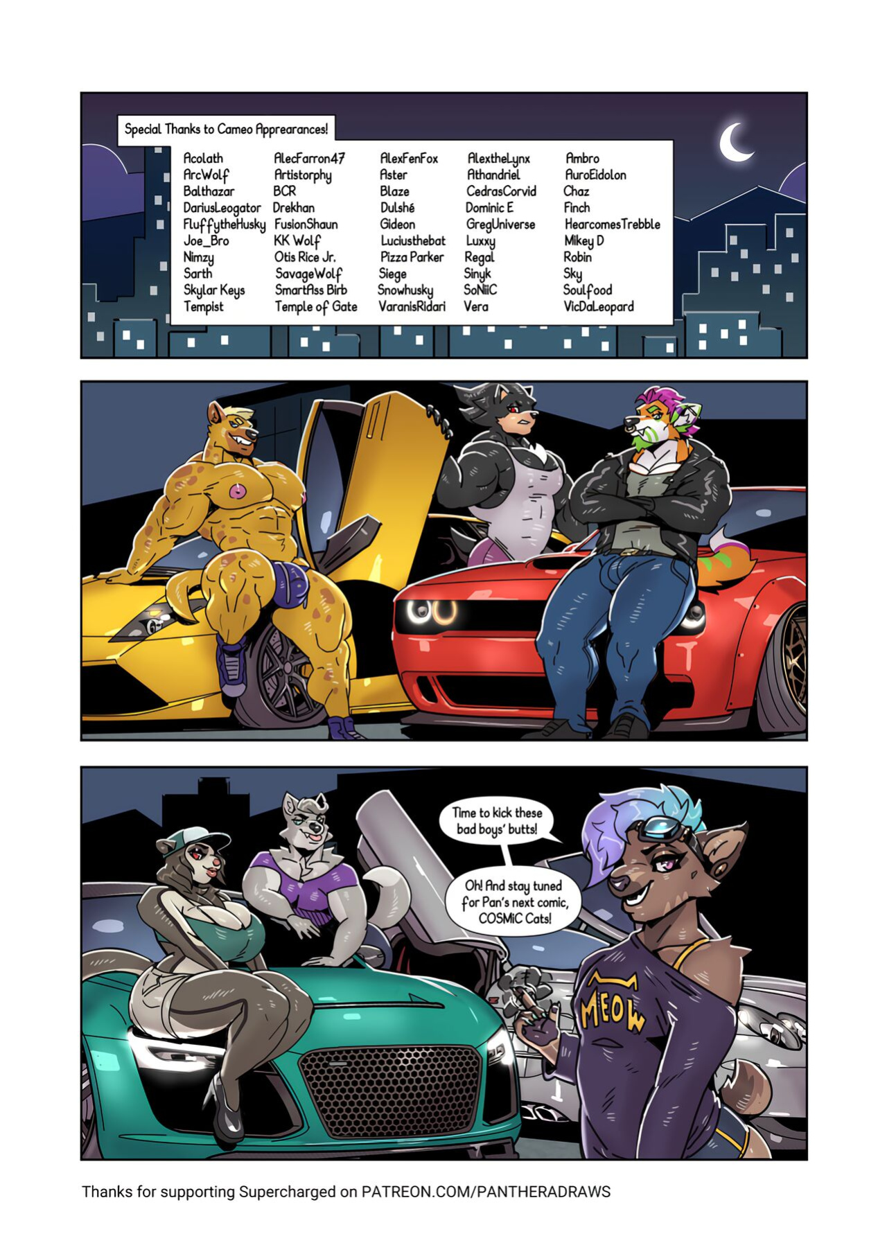 [PantheraDraws] Supercharged Part 1&2 (Hi-Res)