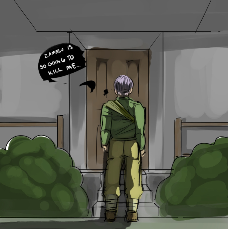 [Future Crossed] Amend: Time Patrol Trunks X Fem Zamasu (Dragon Ball Super)
