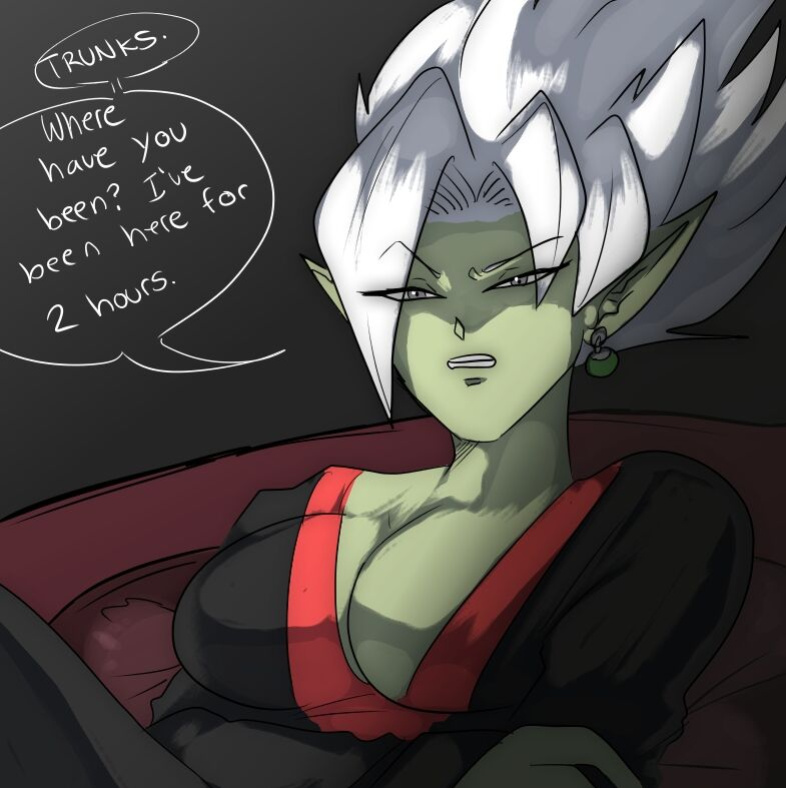 [Future Crossed] Amend: Time Patrol Trunks X Fem Zamasu (Dragon Ball Super)