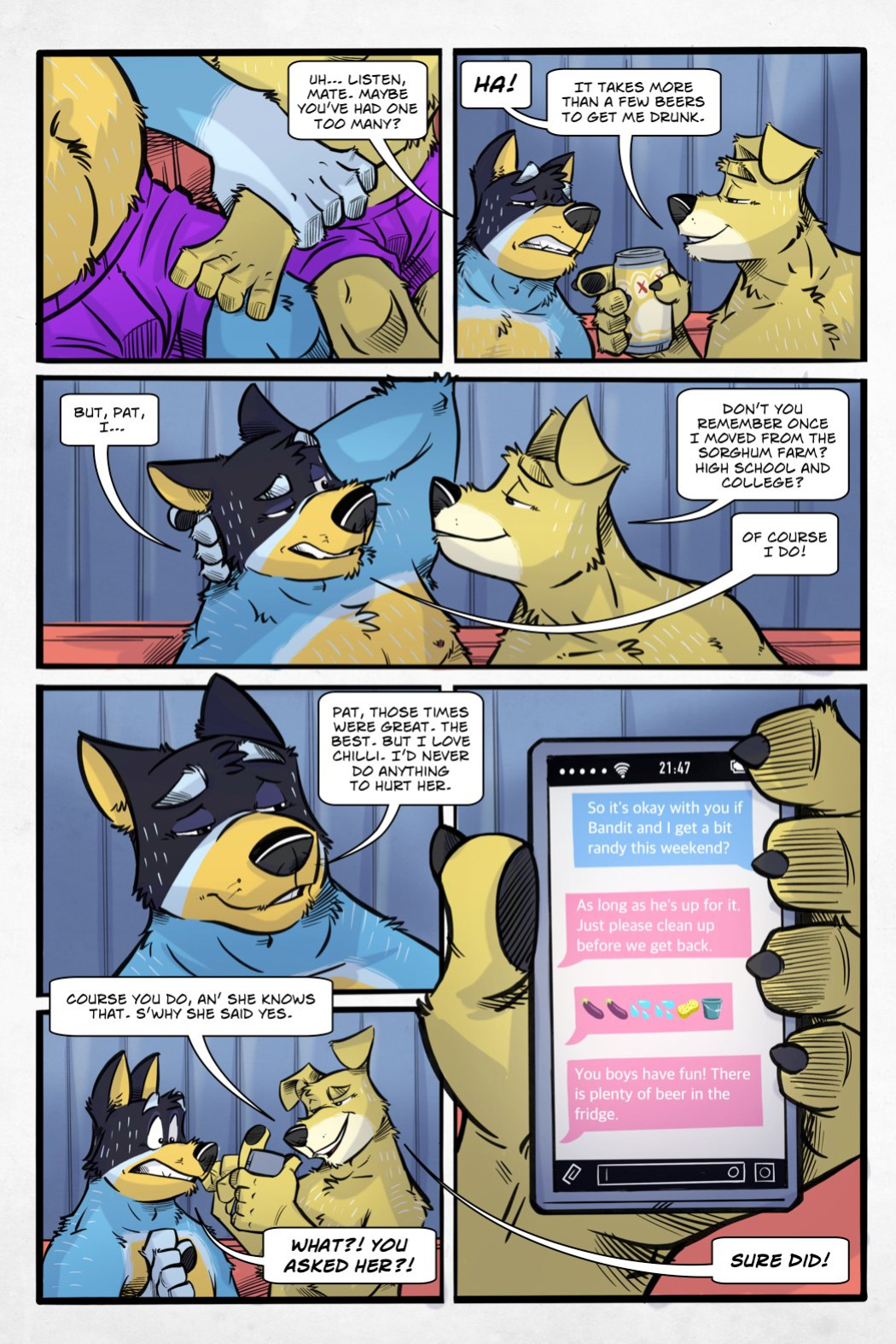 [Art Mutt] Guy's Night