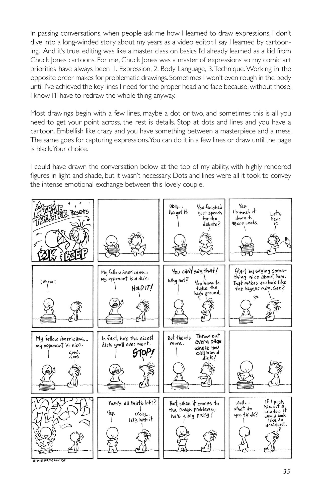 Terry Moore's How to Draw - Expanded Edition