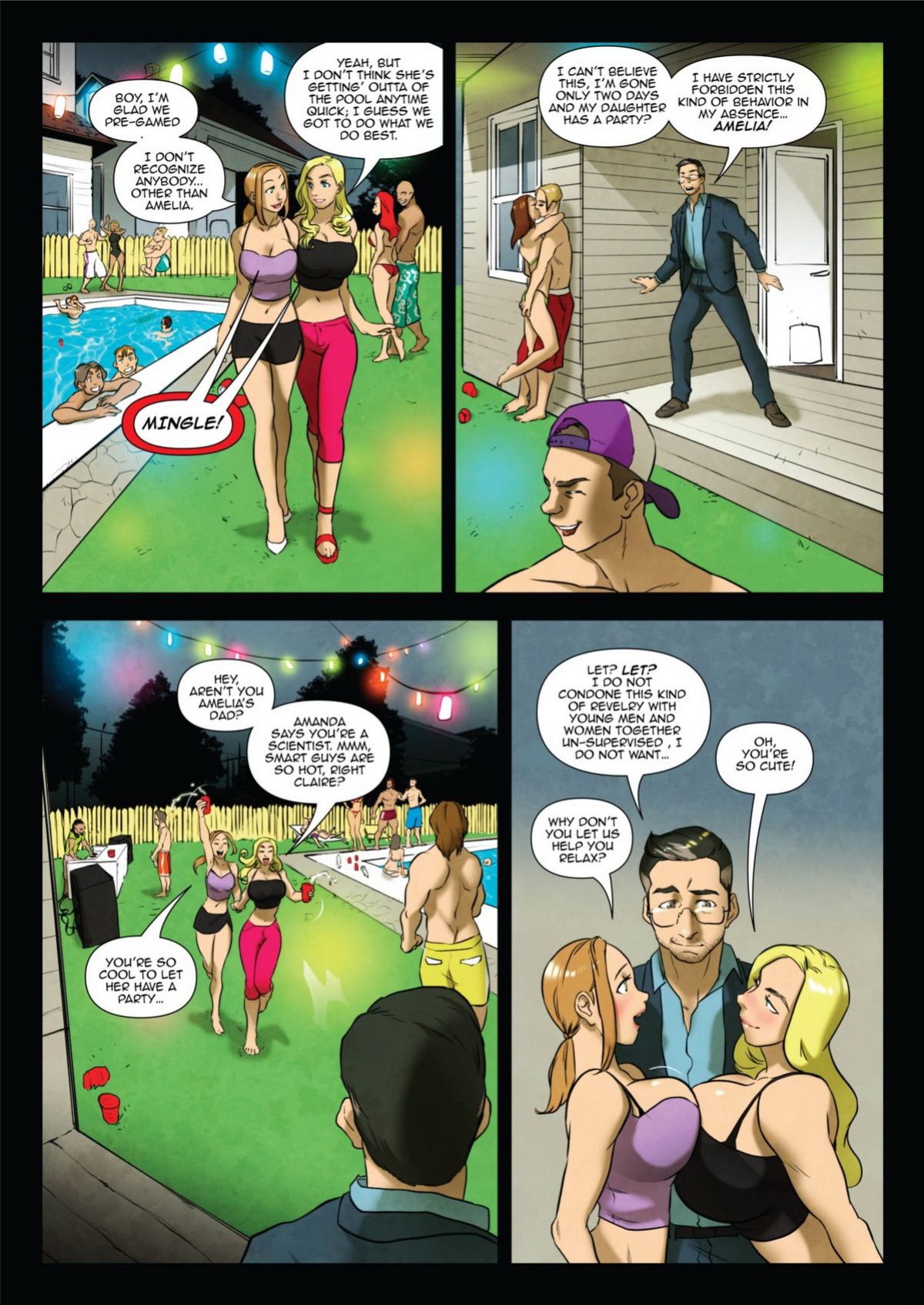 ZZZ Comics - Claire and Diana Take The Big Apple