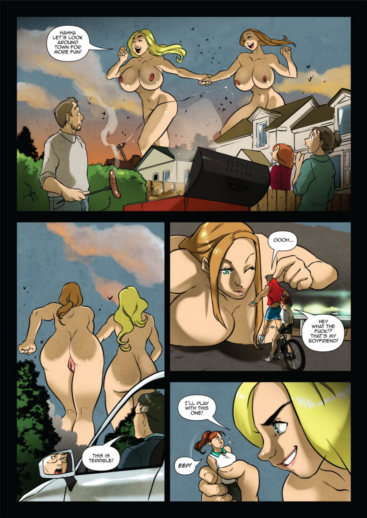 ZZZ Comics - Claire and Diana Take The Big Apple