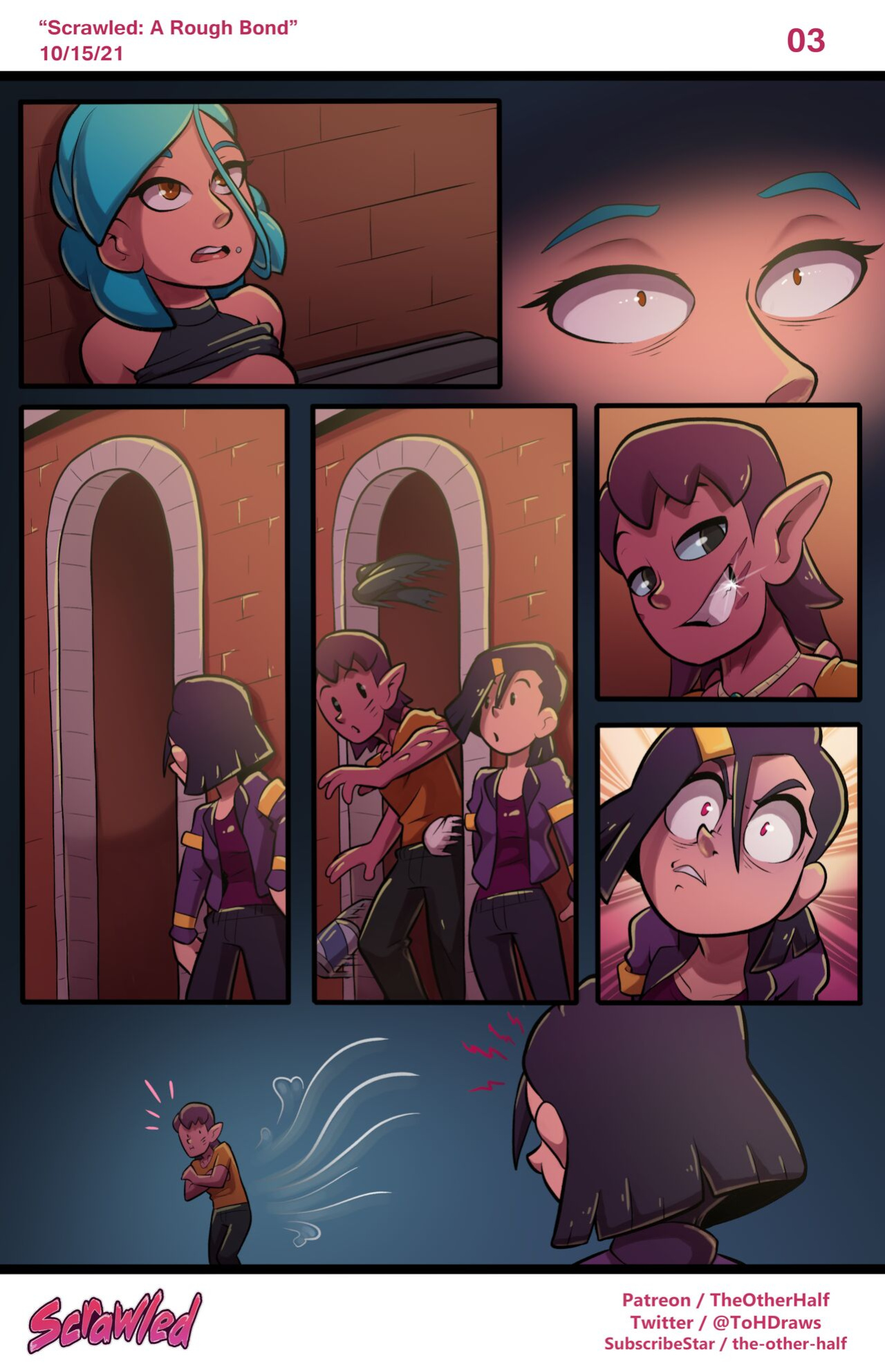 Comic: Scrawled-A Rough Bond