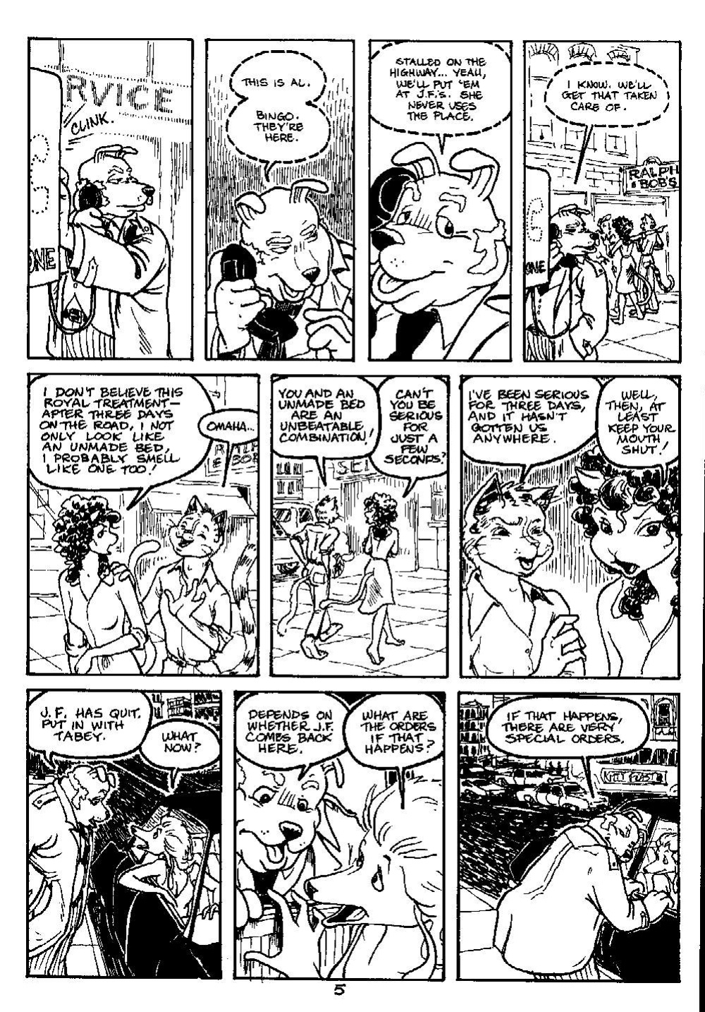 [Reed Waller] Omaha: The Cat Dancer #01