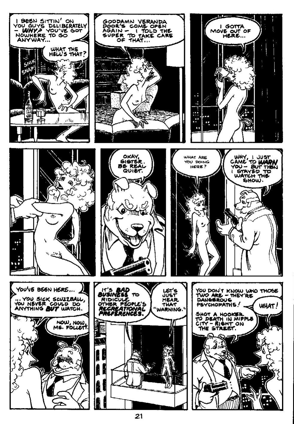 [Reed Waller] Omaha: The Cat Dancer #01