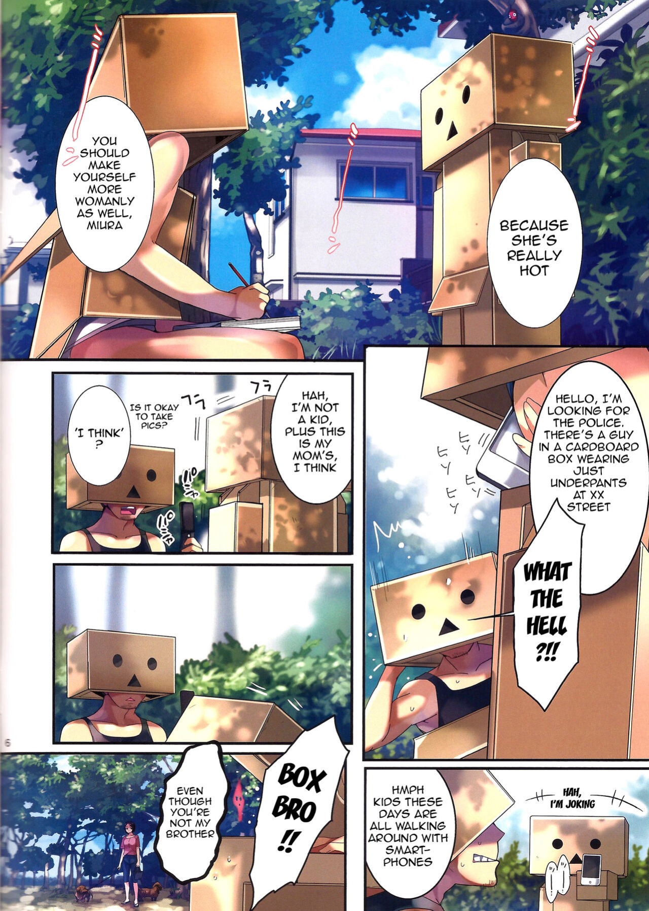 [ROUTE1 (Taira Tsukune)] Danbo- to Jumbo- (Yotsubato!)