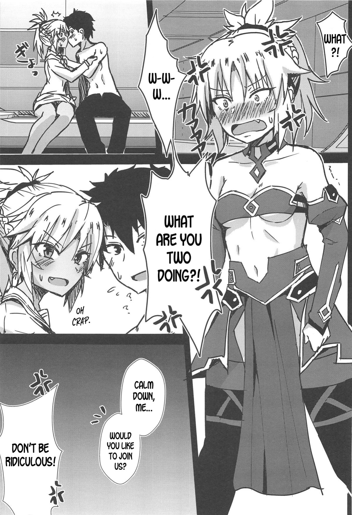 [Namashoku de Hara Kowasu Tami (Kirino Kyousuke)] Momomo!! ~Mor-san-tachi ni Motemote de Ore wa Mou Dame kamo Shinnai~ (Fate Grand Order)