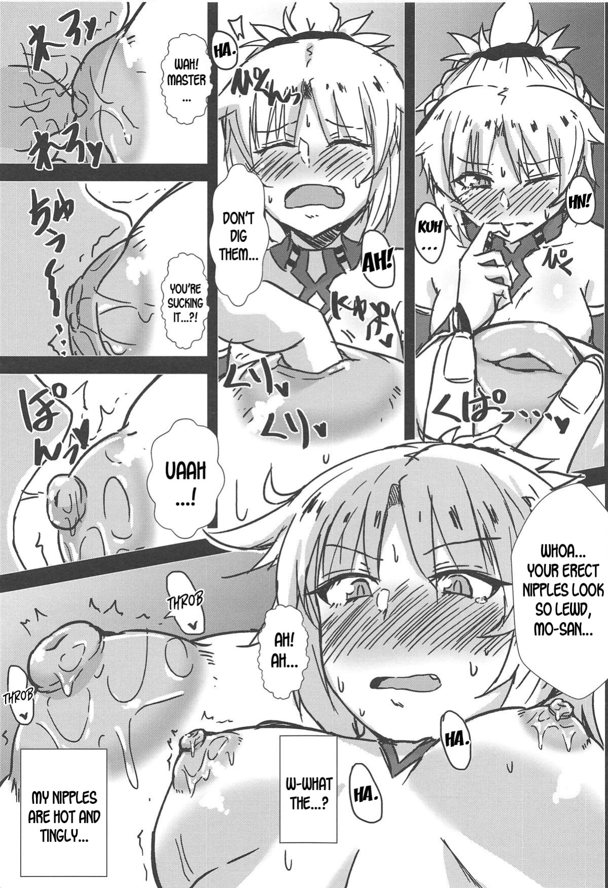 [Namashoku de Hara Kowasu Tami (Kirino Kyousuke)] Momomo!! ~Mor-san-tachi ni Motemote de Ore wa Mou Dame kamo Shinnai~ (Fate Grand Order)