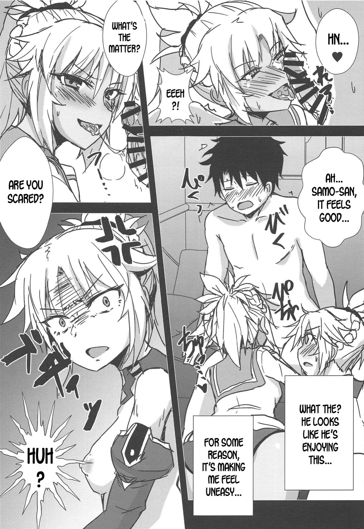 [Namashoku de Hara Kowasu Tami (Kirino Kyousuke)] Momomo!! ~Mor-san-tachi ni Motemote de Ore wa Mou Dame kamo Shinnai~ (Fate Grand Order)