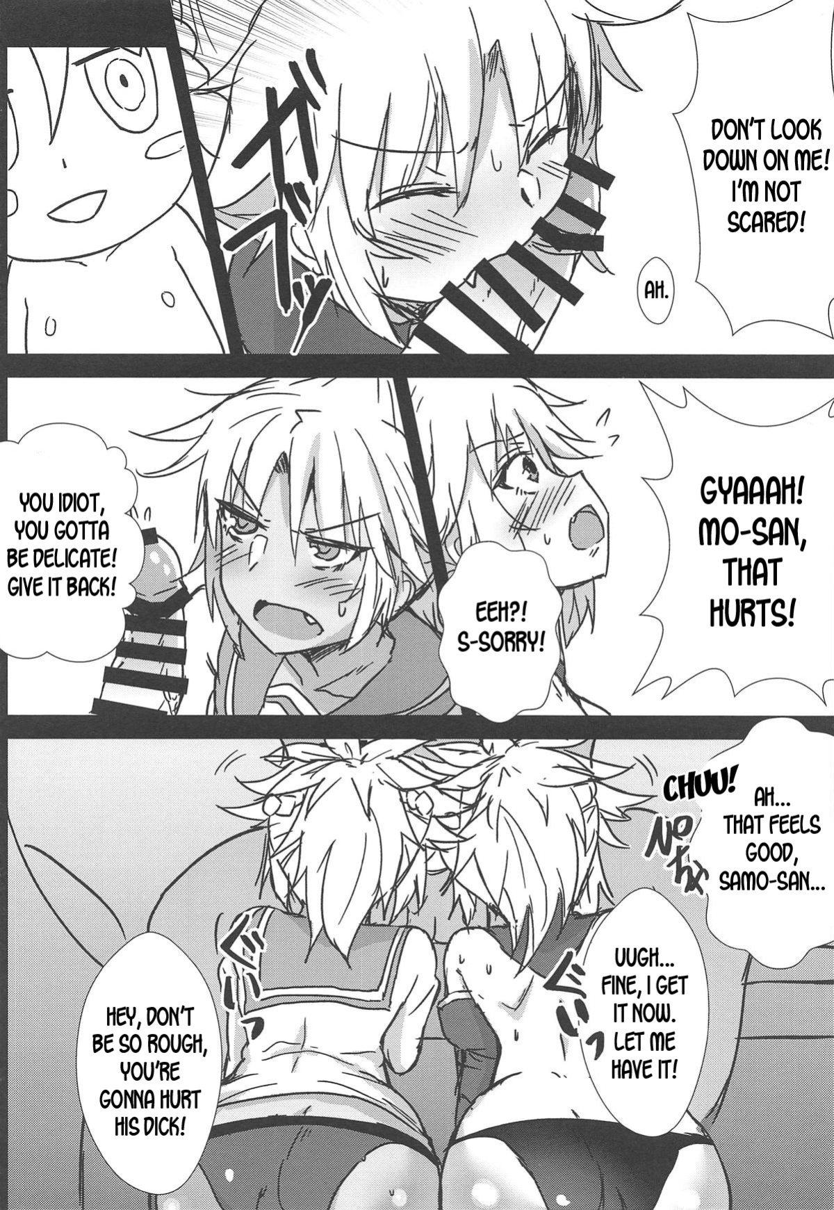 [Namashoku de Hara Kowasu Tami (Kirino Kyousuke)] Momomo!! ~Mor-san-tachi ni Motemote de Ore wa Mou Dame kamo Shinnai~ (Fate Grand Order)