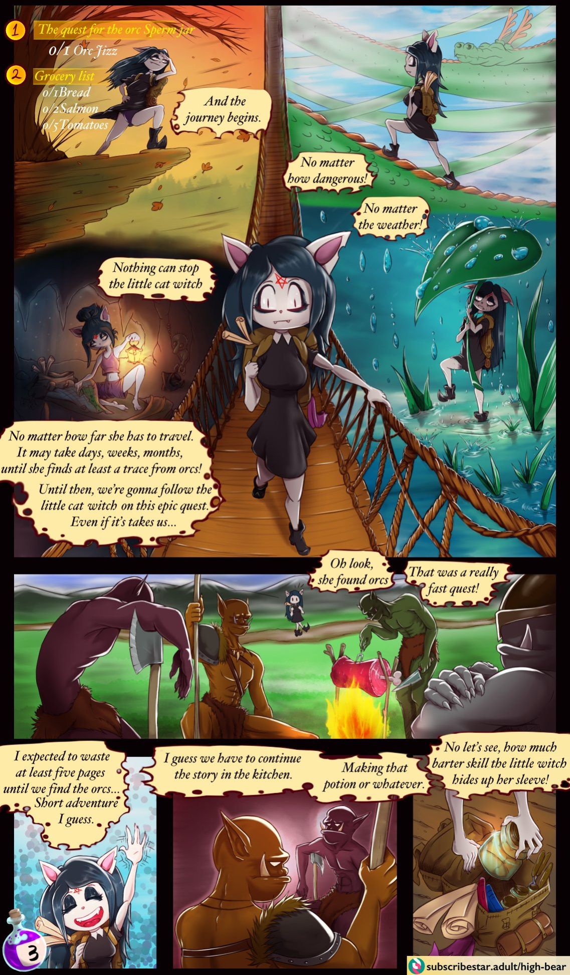 The Empty Jar and the Hardworking Witch (The Summoning)