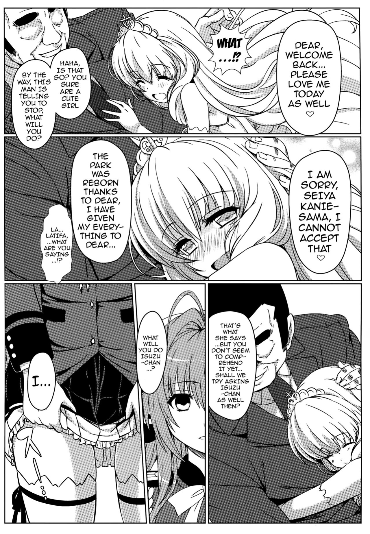 [Kaminari-Neko ] Isuzu no Nangi na Oshigoto | Isuzu's Difficult Job (Amagi Brilliant Park)