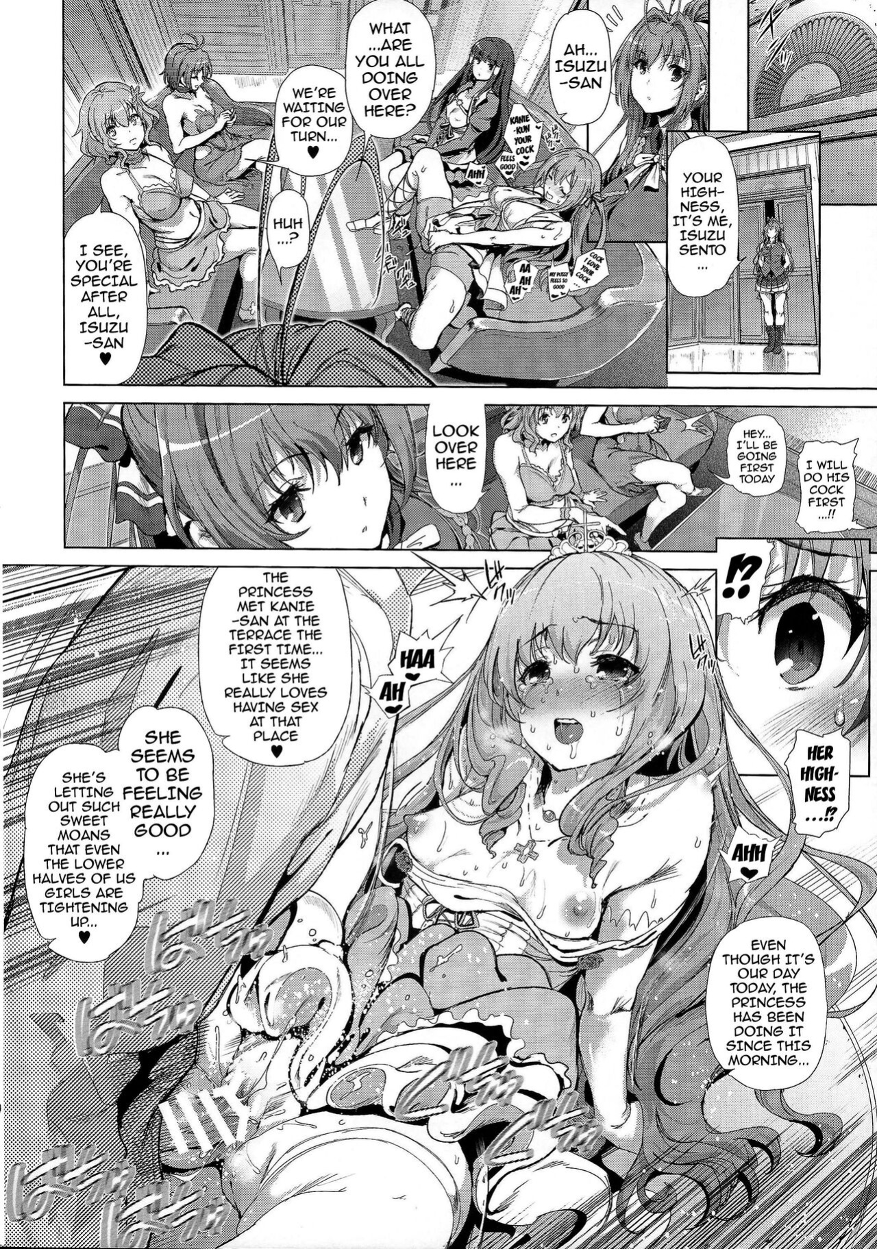 [viento campanilla (Suzuhane Suzu)] Sento Isuzu no Junan -Kanie Seiya ga Dosukebe Kimomen datta Sekai- | The Suffering of Sento Isuzu -The Universe Where Kanie Seiya was a Repulsive Lecher- (Amagi Brilliant Park)