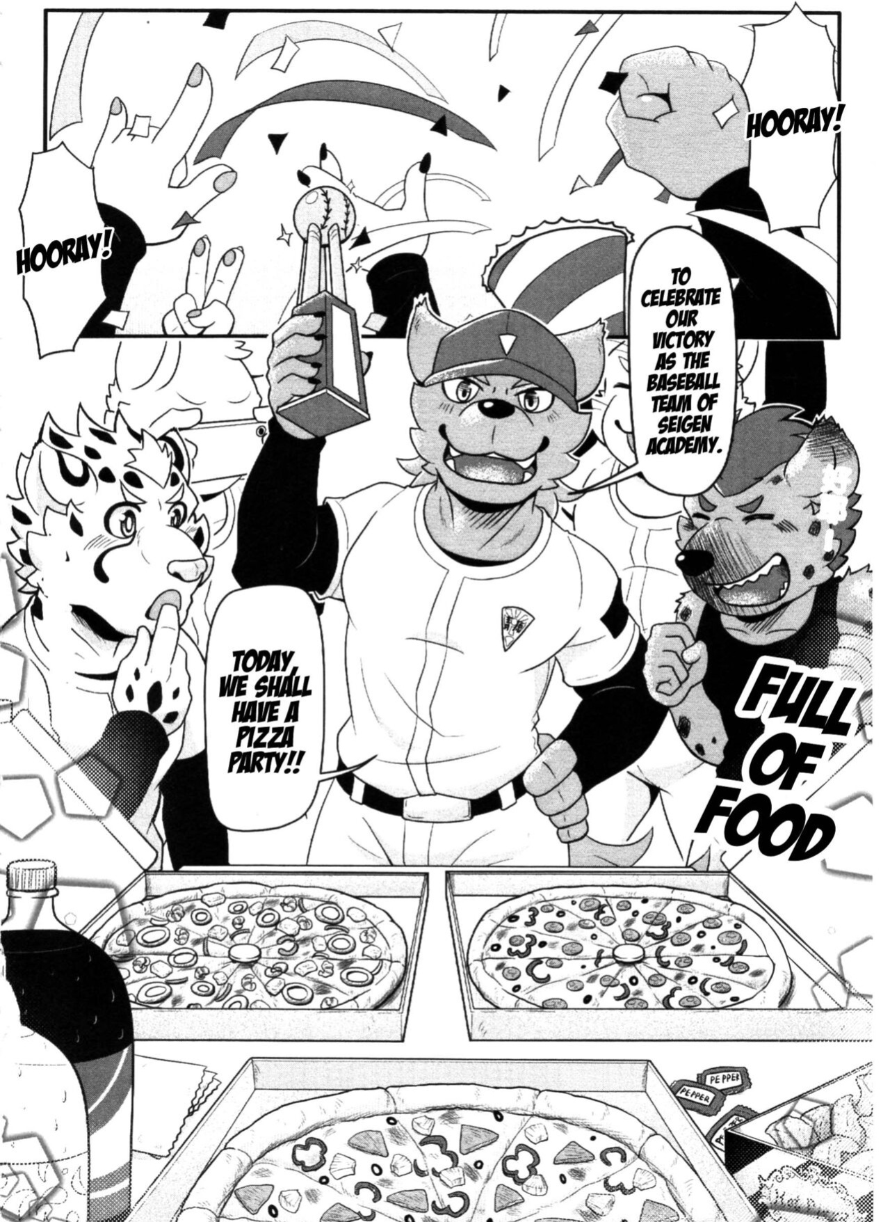 Friendship pizza