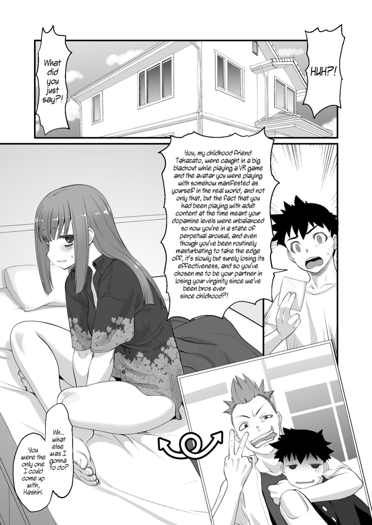 [Ruu Kikaku (Ruuen Rouga)] Furyou-kun Moto Pashiri no Onna ni Naru | The Former Thug Who Become A Female Sex-Friend