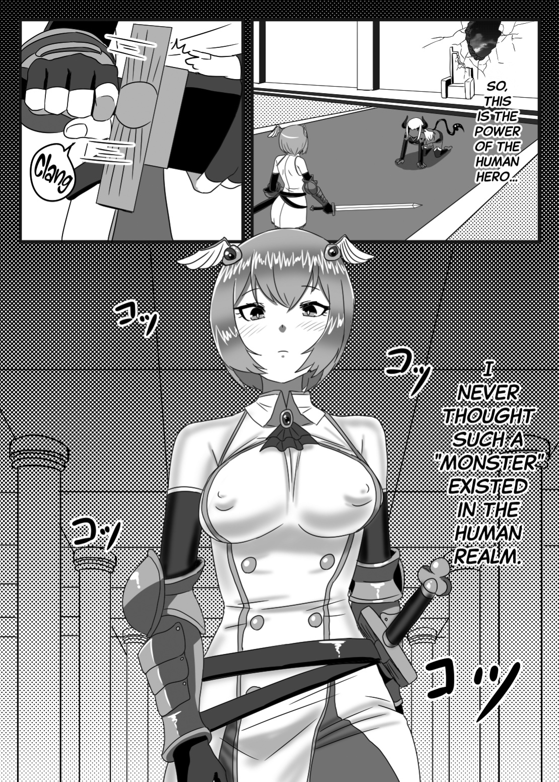 [Nitiniti Sowa ] Futanari Yuusha no Maou Rouraku | The Futanari Hero's Allurement of The Demon Lord [Black Grimoires]