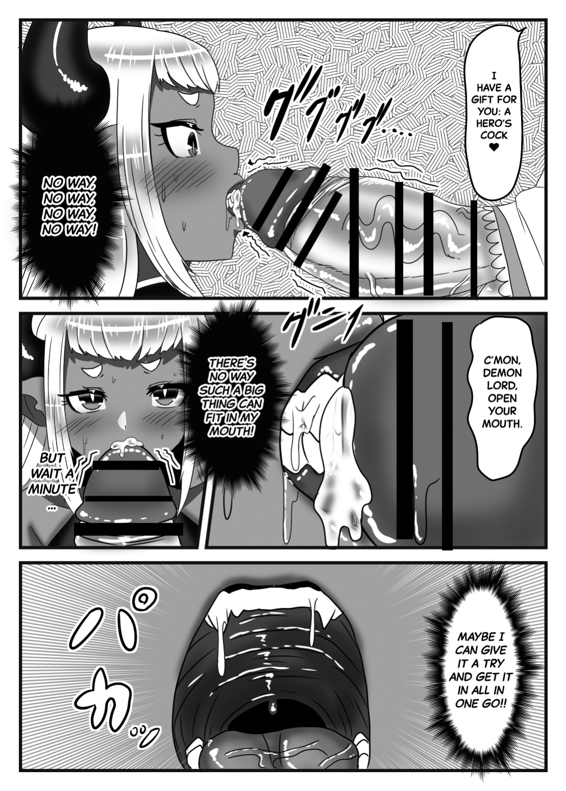 [Nitiniti Sowa ] Futanari Yuusha no Maou Rouraku | The Futanari Hero's Allurement of The Demon Lord [Black Grimoires]
