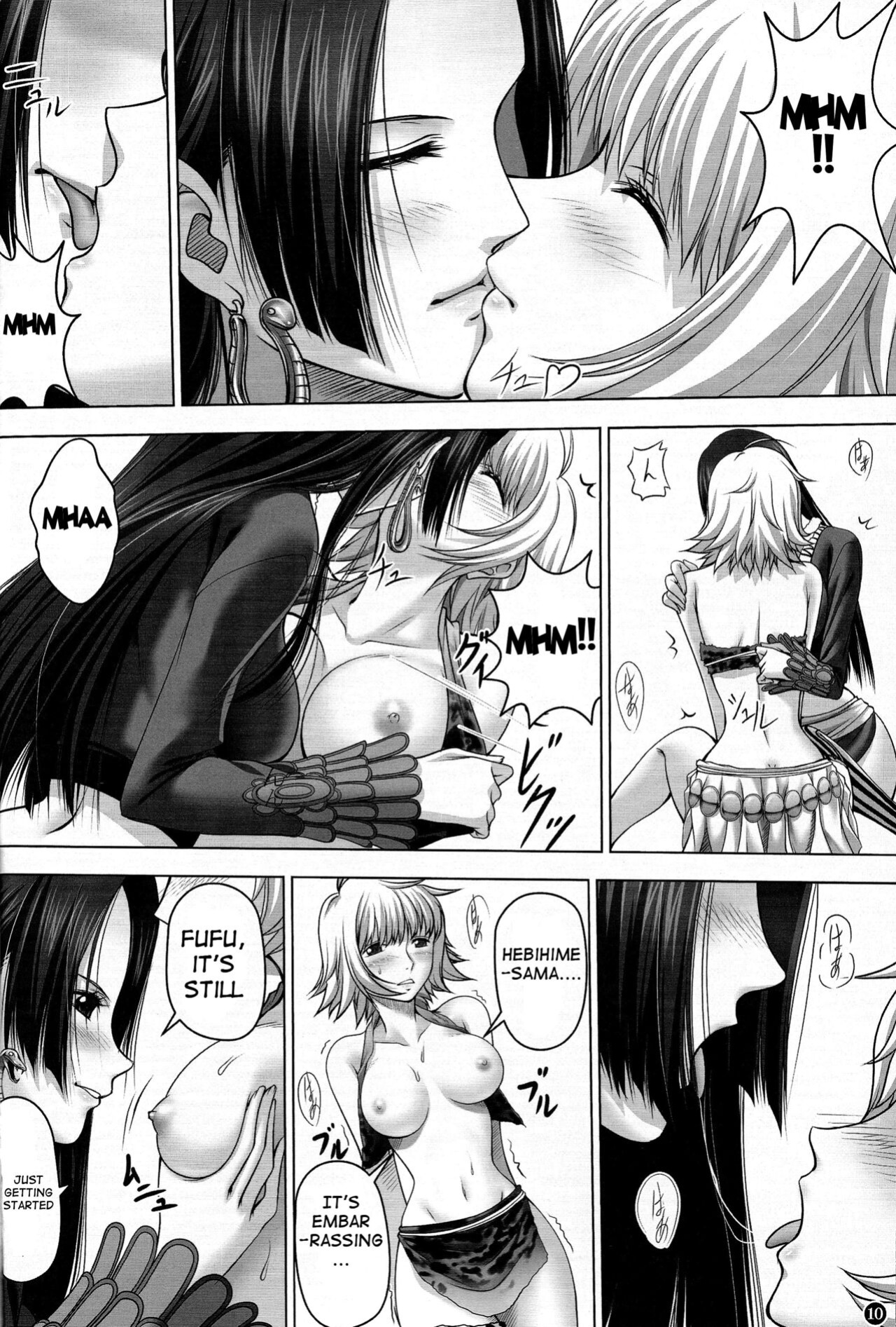 [Mikenekodou ] Hebihime-sama to Warui Mushi | Hebihime-Sama Punishes Margaret (One Piece)