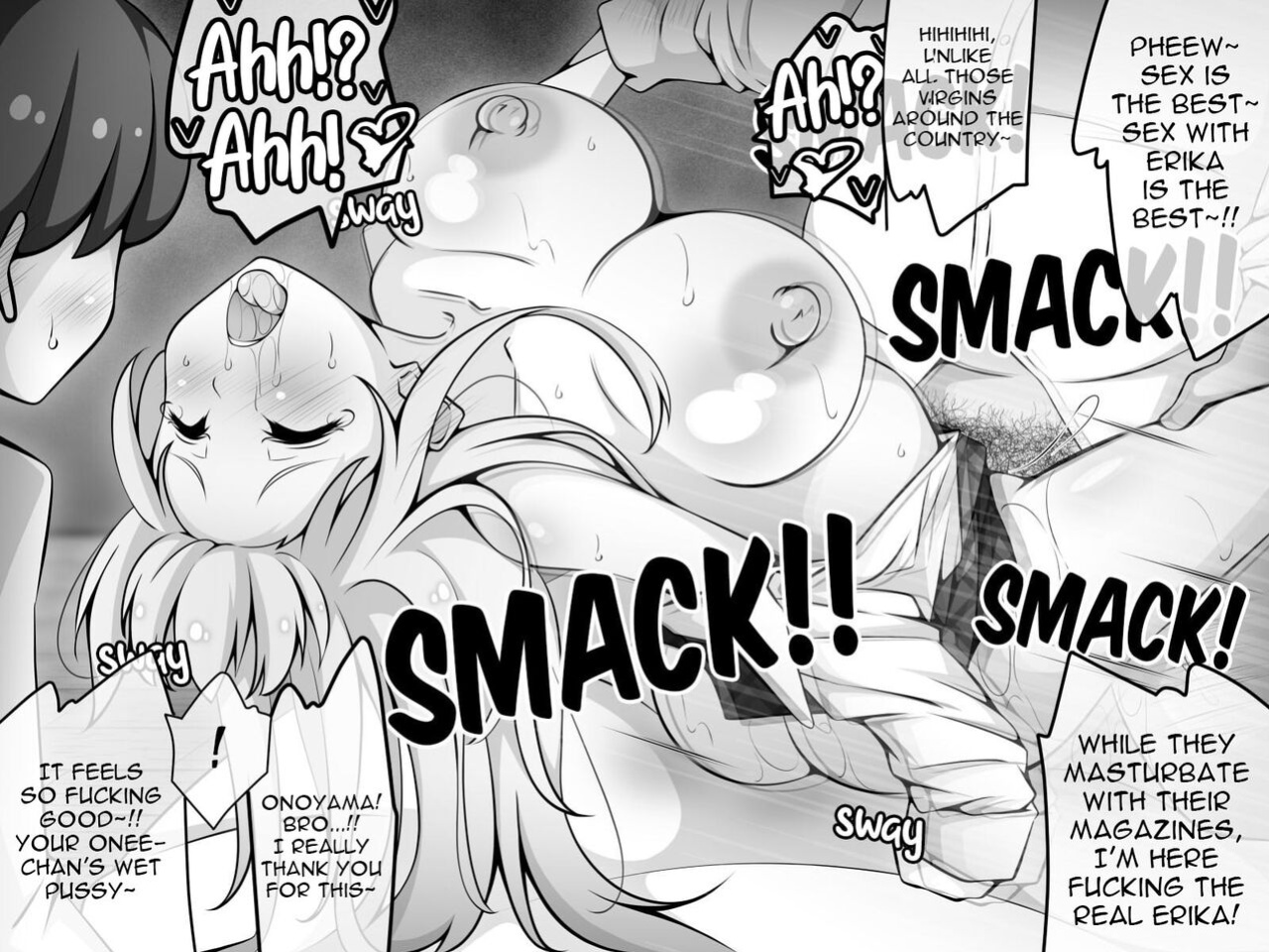Akogare no Onee-chan ga Netorareru Zenpen ~Daisuki na Hito ga Suiminkan sareteru noni Nani mo Dekinai Boku~ [SFX translation]