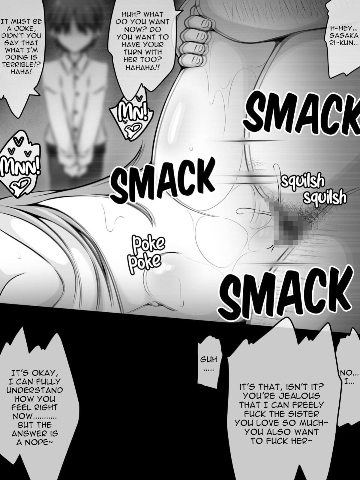 Akogare no Onee-chan ga Netorareru Zenpen ~Daisuki na Hito ga Suiminkan sareteru noni Nani mo Dekinai Boku~ [SFX translation]