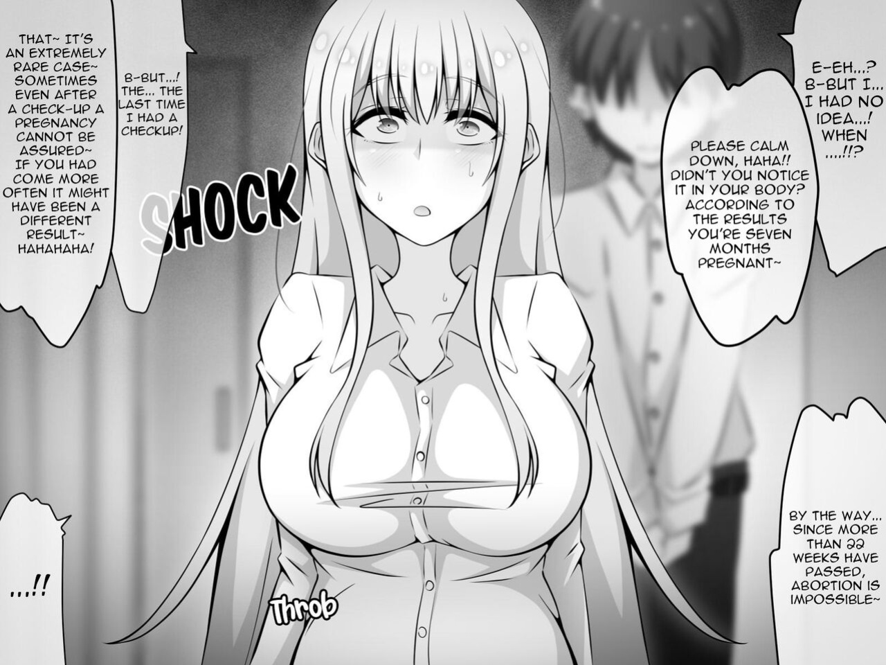[530 (Mk-Co)] Akogare no Onee-chan ga Netorareru Kouhen ~Suiminkan no Ketsumatsu... Ninshin Botebara Soshite Shussan~ [SFX translation]