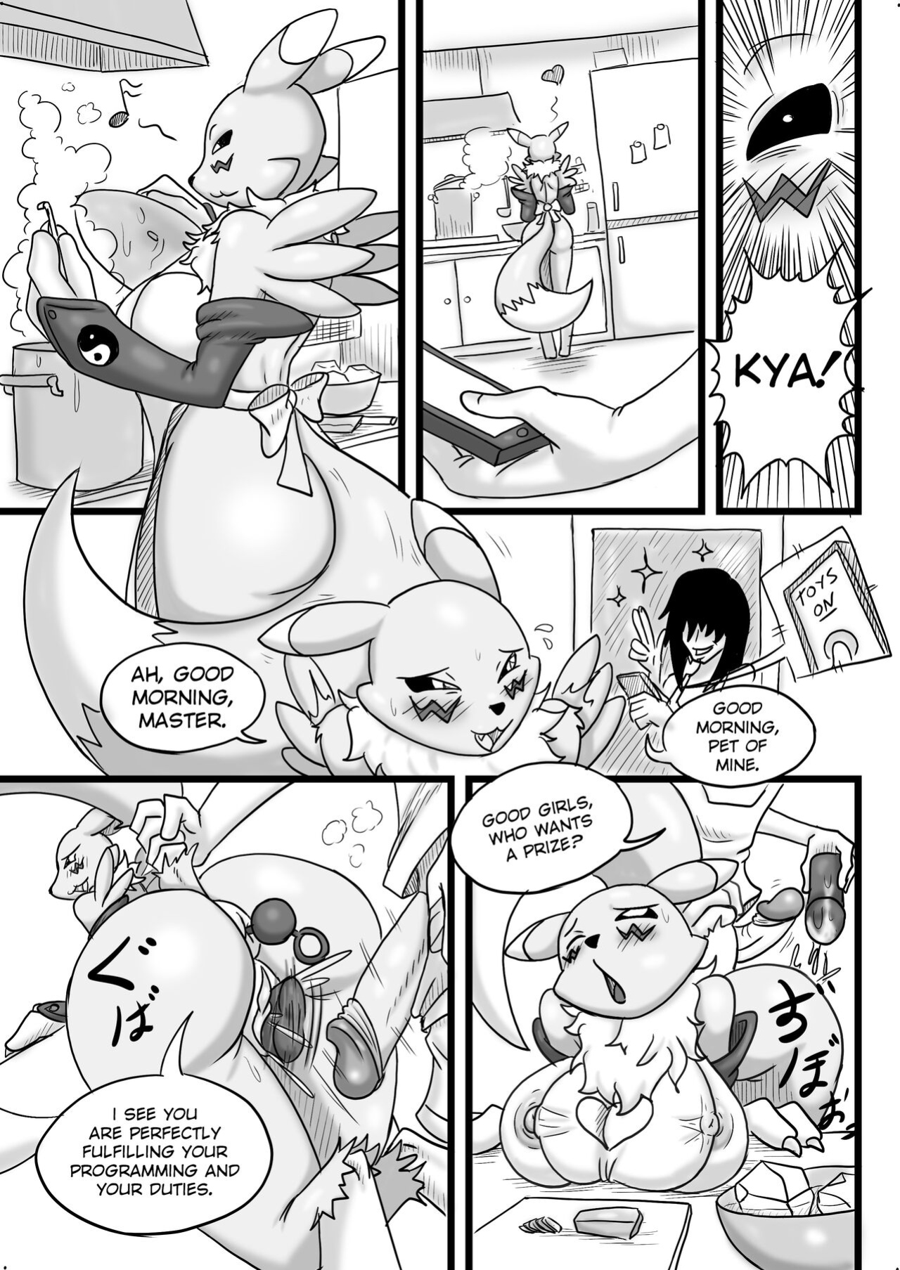[Studio Natsume] Fluffy Tail Series. Renamon incumming.