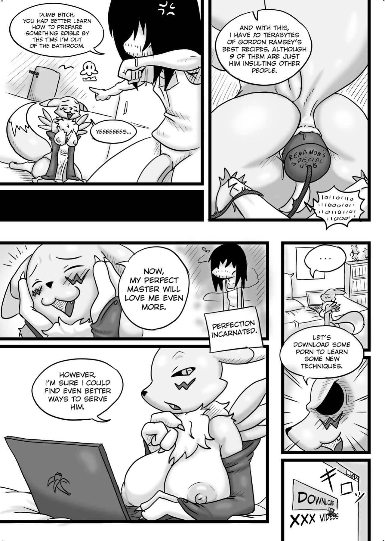 [Studio Natsume] Fluffy Tail Series. Renamon incumming.