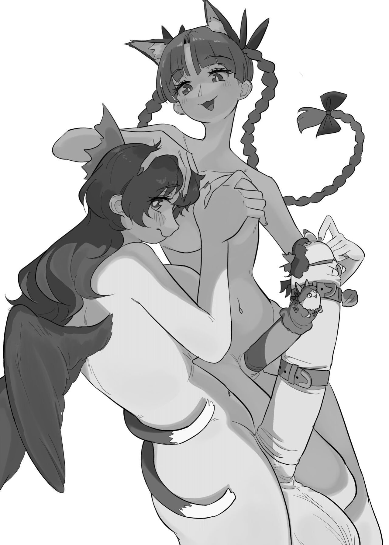 Petto Tachi ga Seiyoku Syorisiteru (Touhou Project)