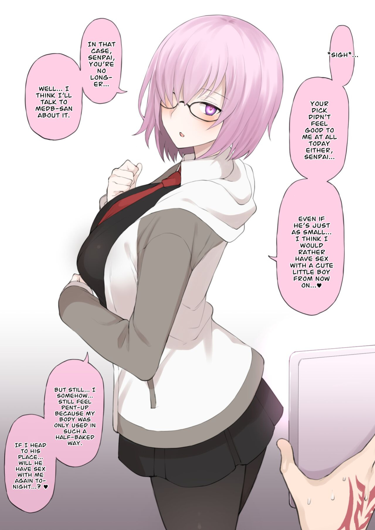 [Terasu MC] Honmei ga Iru kedo Mada Ore tomo H Shite Kureru Mash ni Saimin Appli de Hontou no Koto o Kiku NTR Play (Fate/Grand Order)