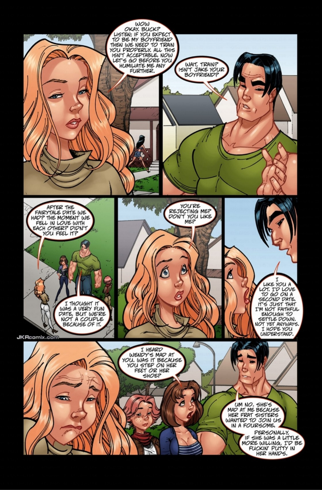 Mount Harass First Date Part 2 [JKR Comix]