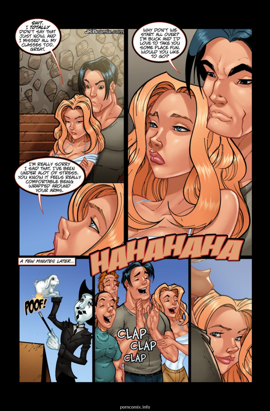 Mount Harass First Date Part 1 [JKR Comix]
