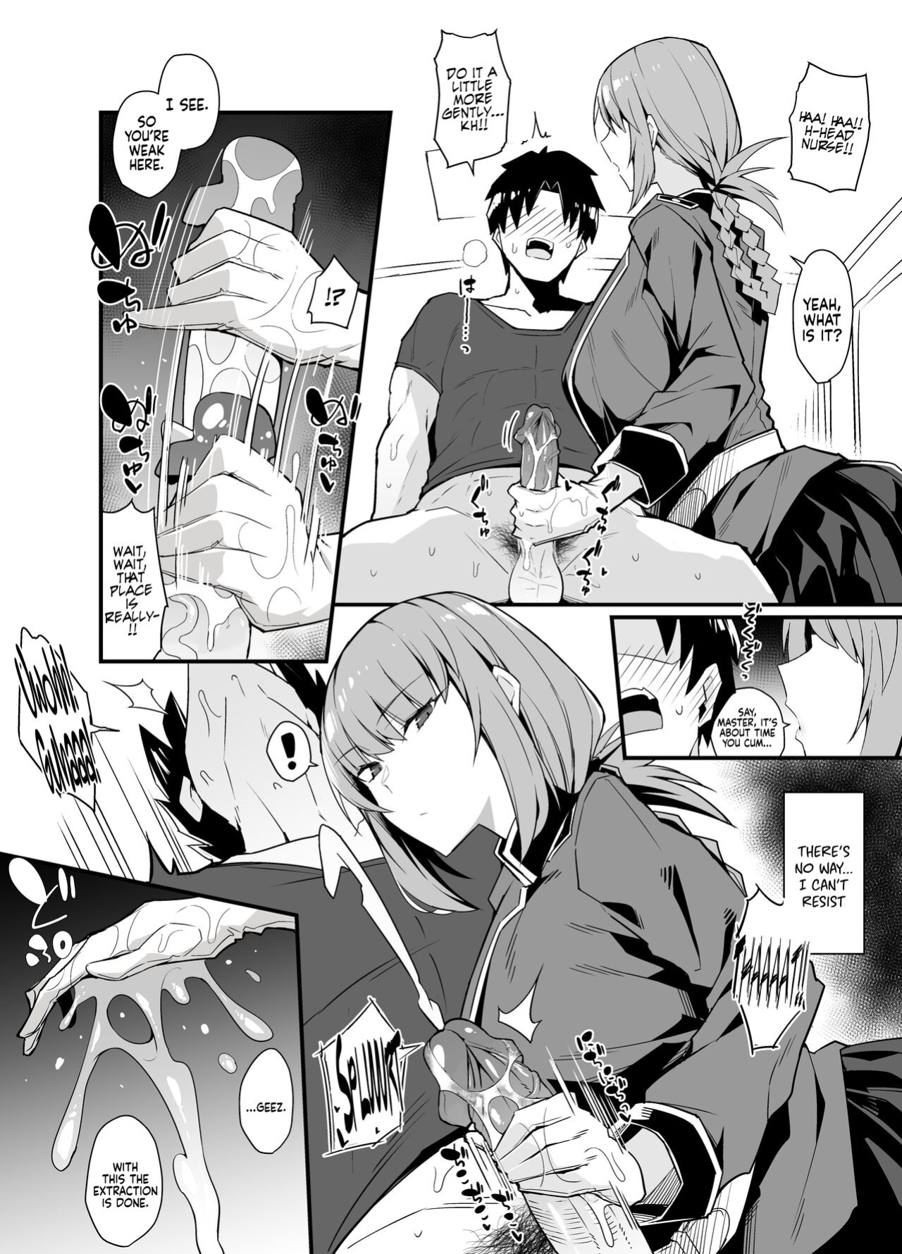 [Arimura Daikon] Yousha Nai Sakusei Tekoki | Merciless Handjob Semen Extraction (Fate/Grand Order)