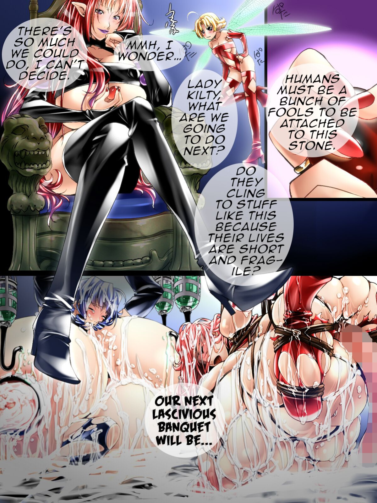 [Drop Project (Drop, Shizuki Shuya)] Kaitou Bakunyuu Shimai ~Yokubou no Hate~ [Kinsei Translations]