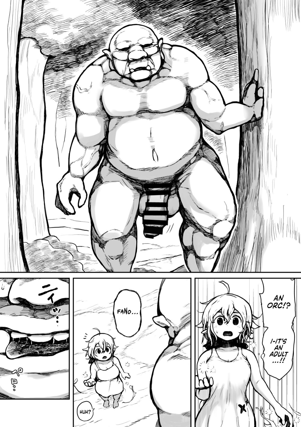 [Mugihoho ] Elf to Orc no Otoshigoro | Elf And Orc Are Growing Up