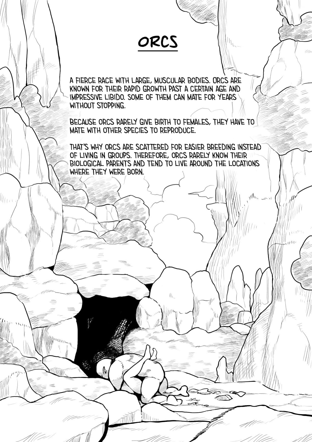 [Mugihoho ] Elf to Orc no Otoshigoro | Elf And Orc Are Growing Up