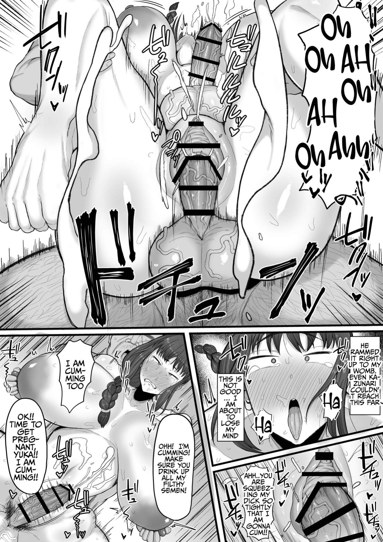 [Ebi no Implant (Shrimp Cake)] Futanari Hitodzuma nā Ashita Kara Fūzoku de Hataraite Kurenai ka Fūzoku Ochi | The corruption of a futanari wife at the brothel