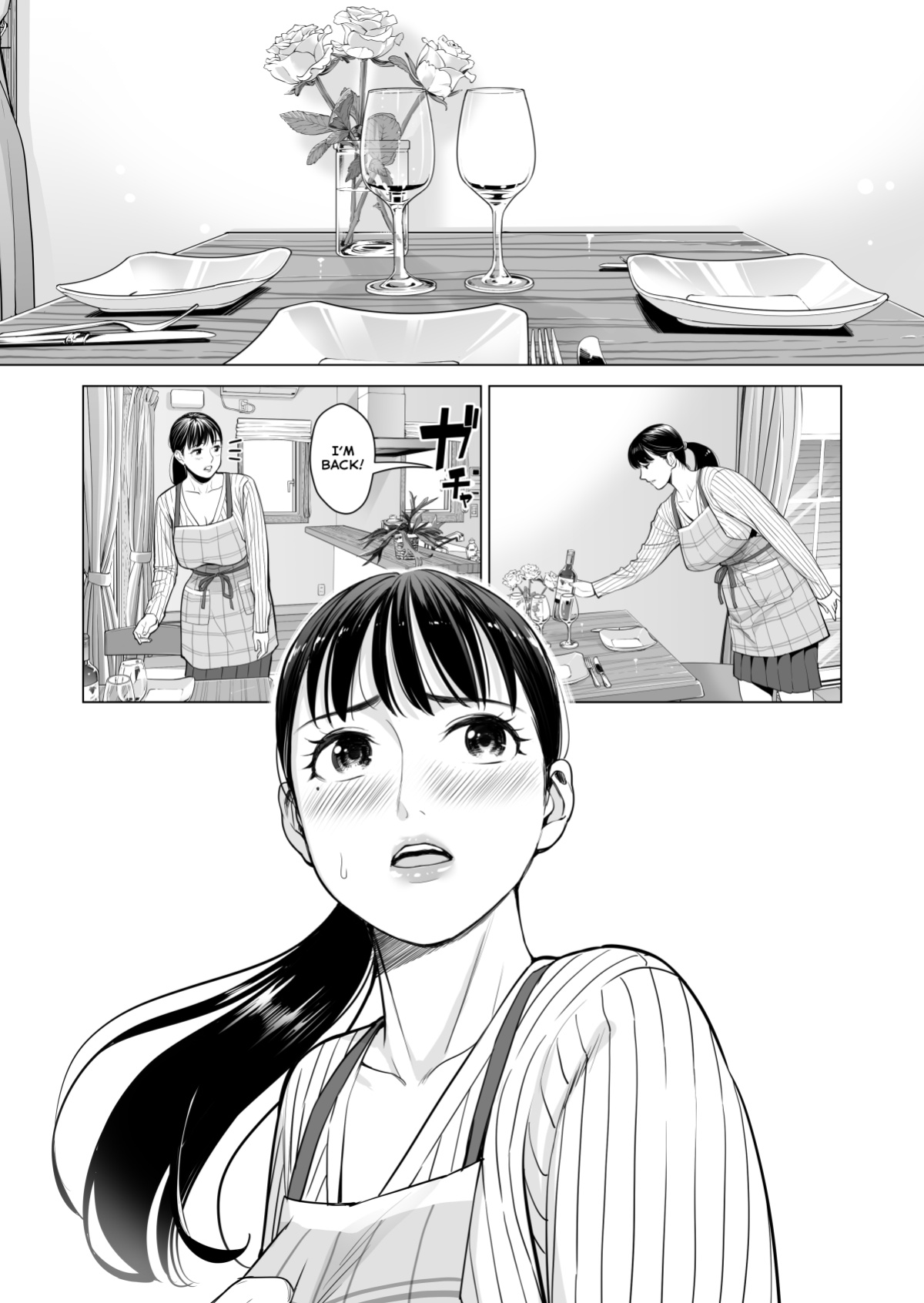 [HGT Lab ] Tsukiyo no Midare Zake Moonlit Intoxication ~ A Housewife Stolen by a Coworker Besides her Blackout Drunk Husband ~ Chapter 2