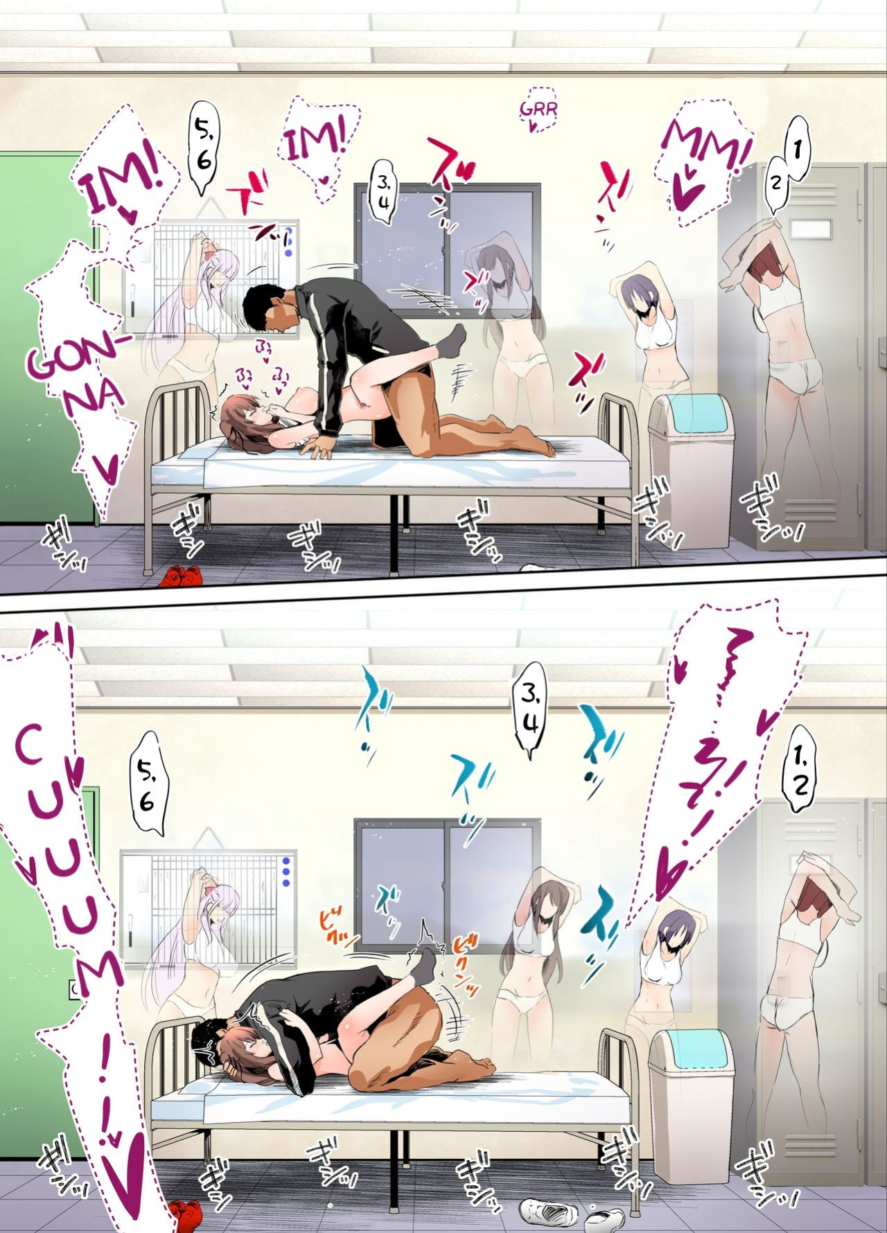 [Studio Huan ] Rikujoubu Buchou to Fukubuchou wa Ore no Nama Onaho!!! [Kunkunmaru Translation]