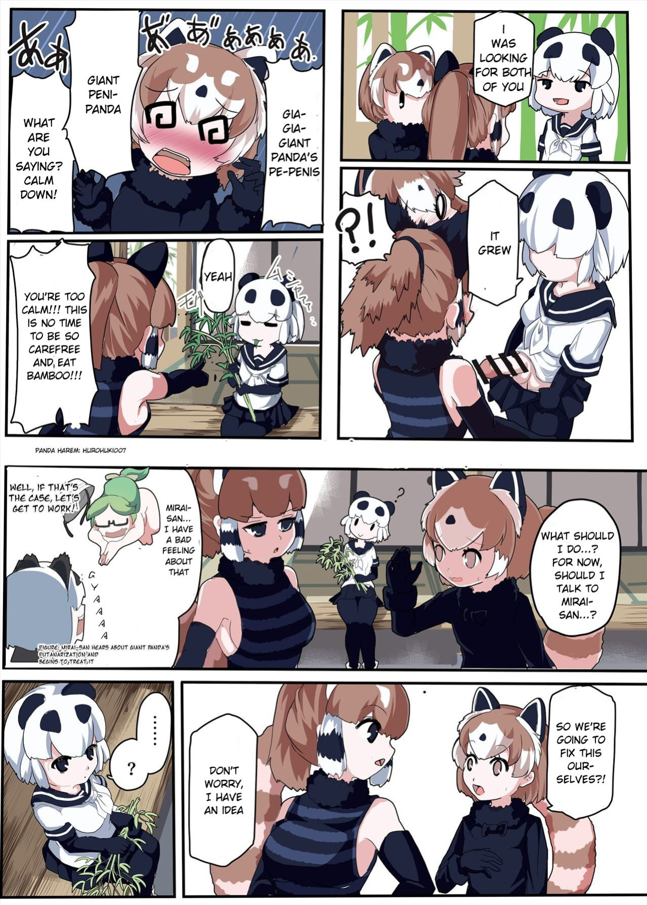 [Kemoshiko Doukoukai] Panda Harem (Kemono Friends)