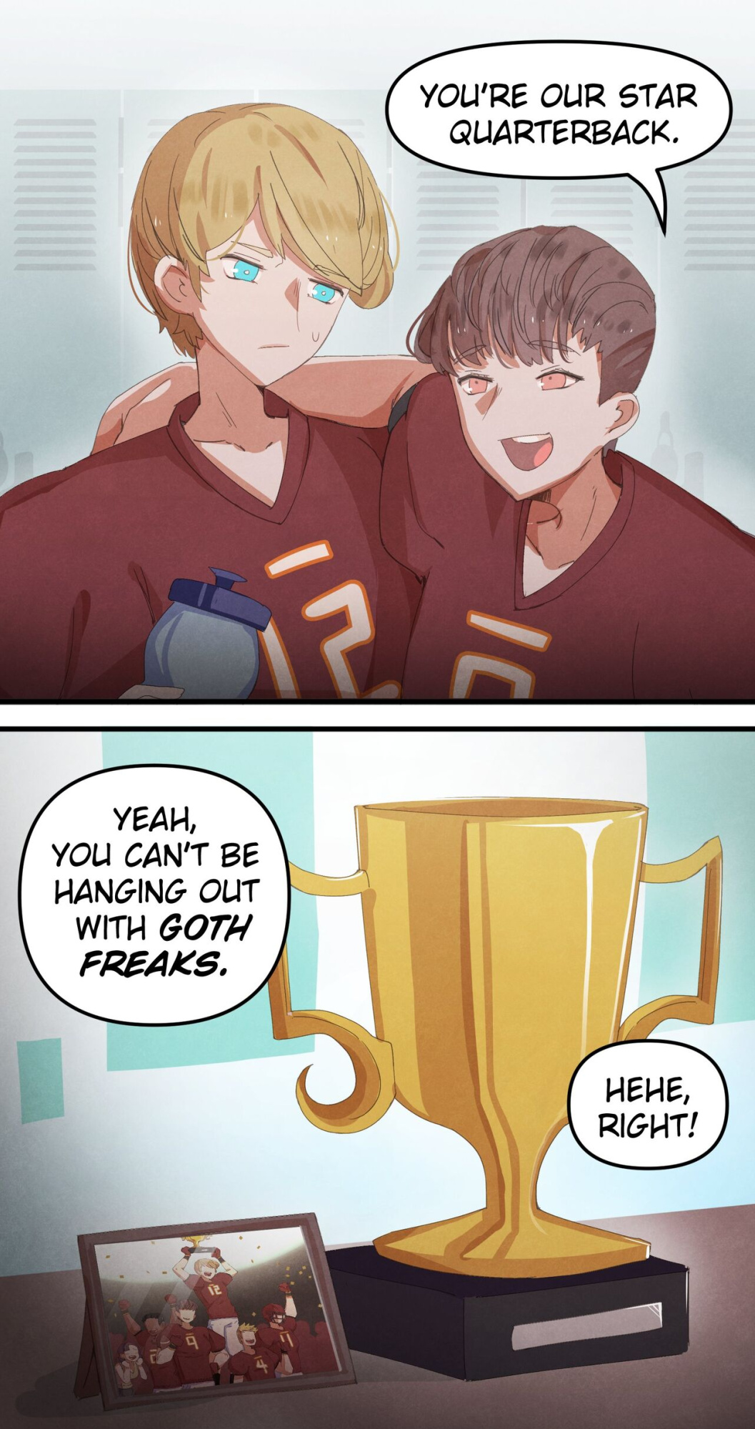 Goth Girl & Jock