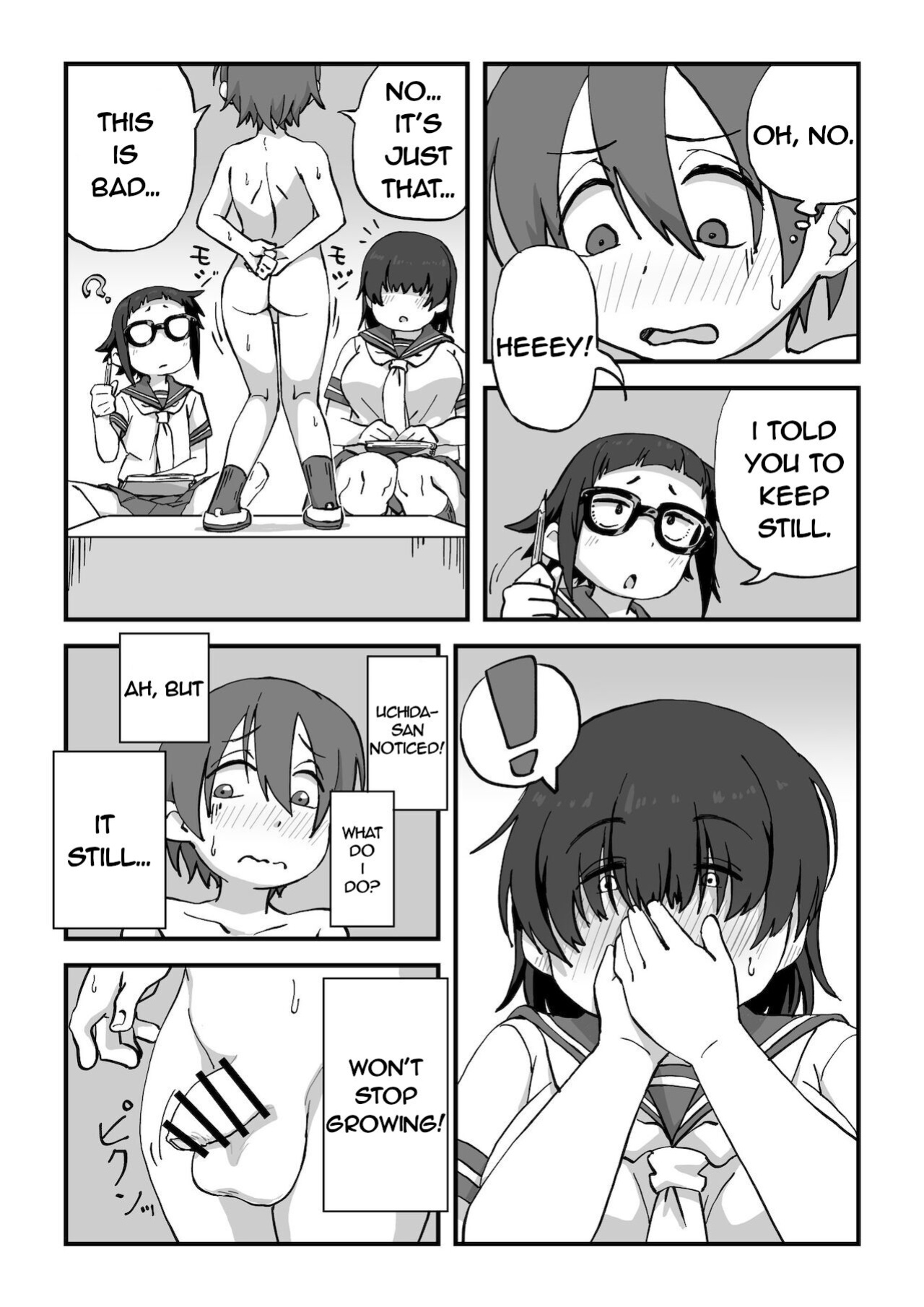 Boku wa Manken Senzoku Nude Model