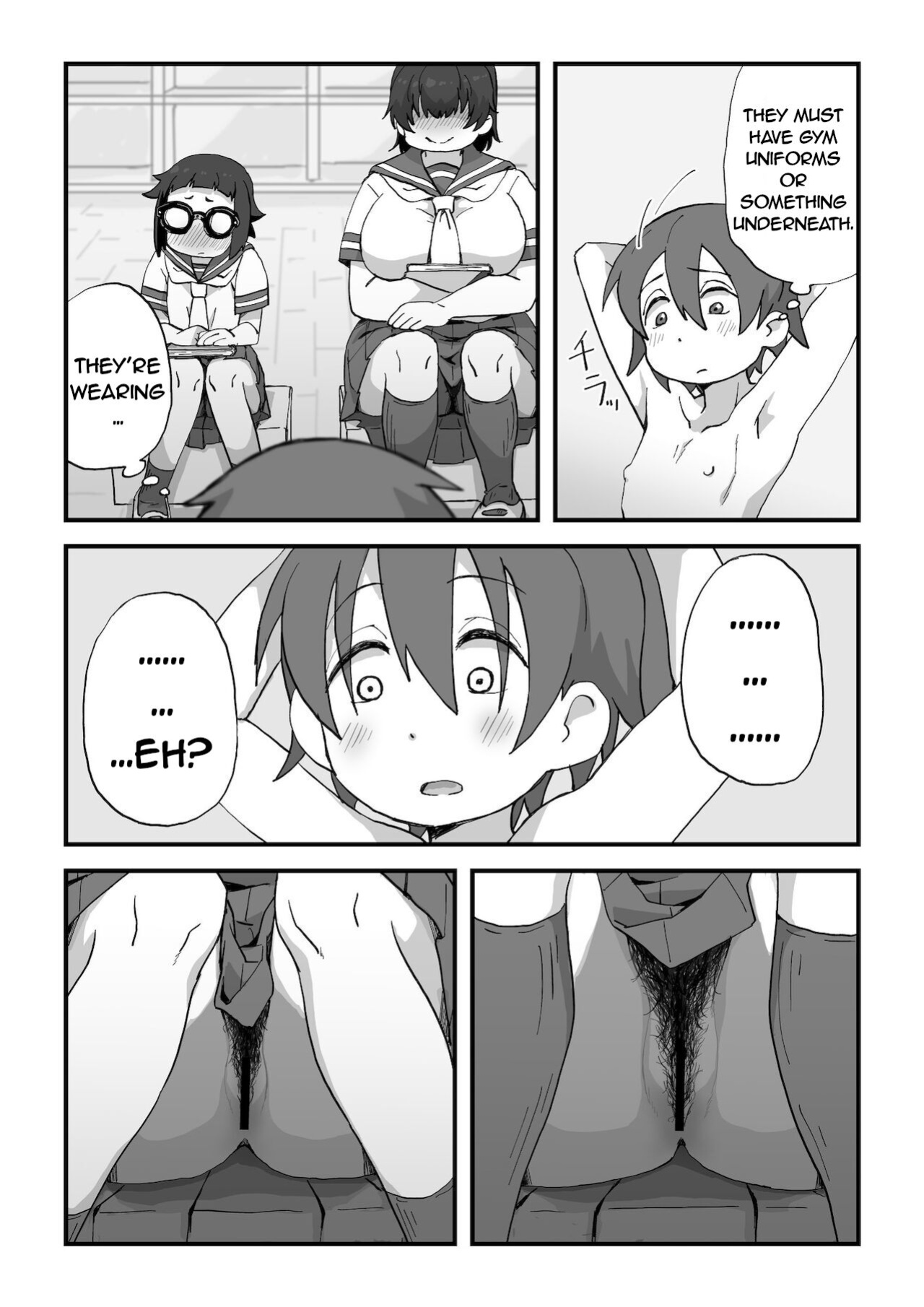 Boku wa Manken Senzoku Nude Model