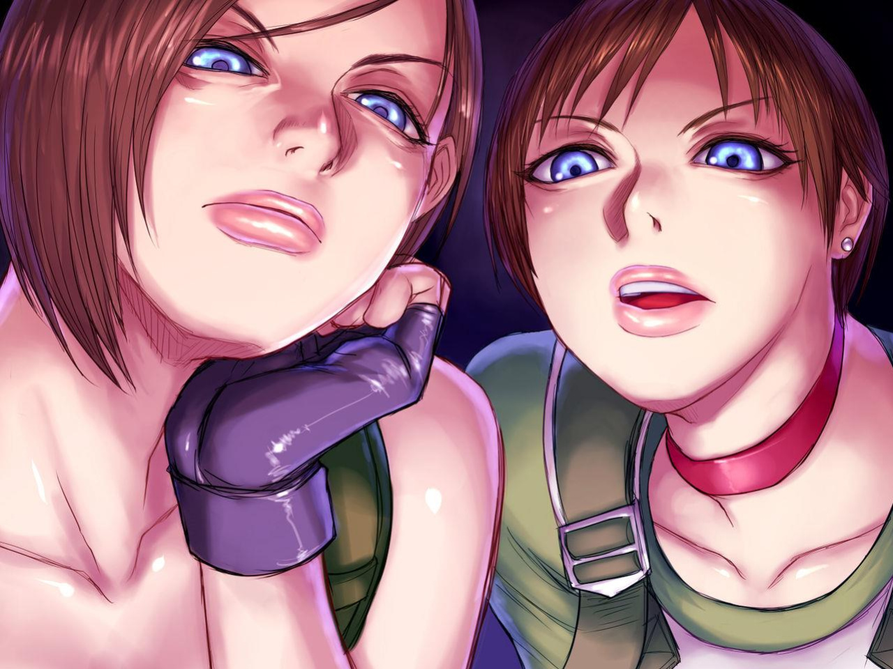 Jill Valentine & Rebecca Chambers - Chatroulette Extended (Resident Evil)