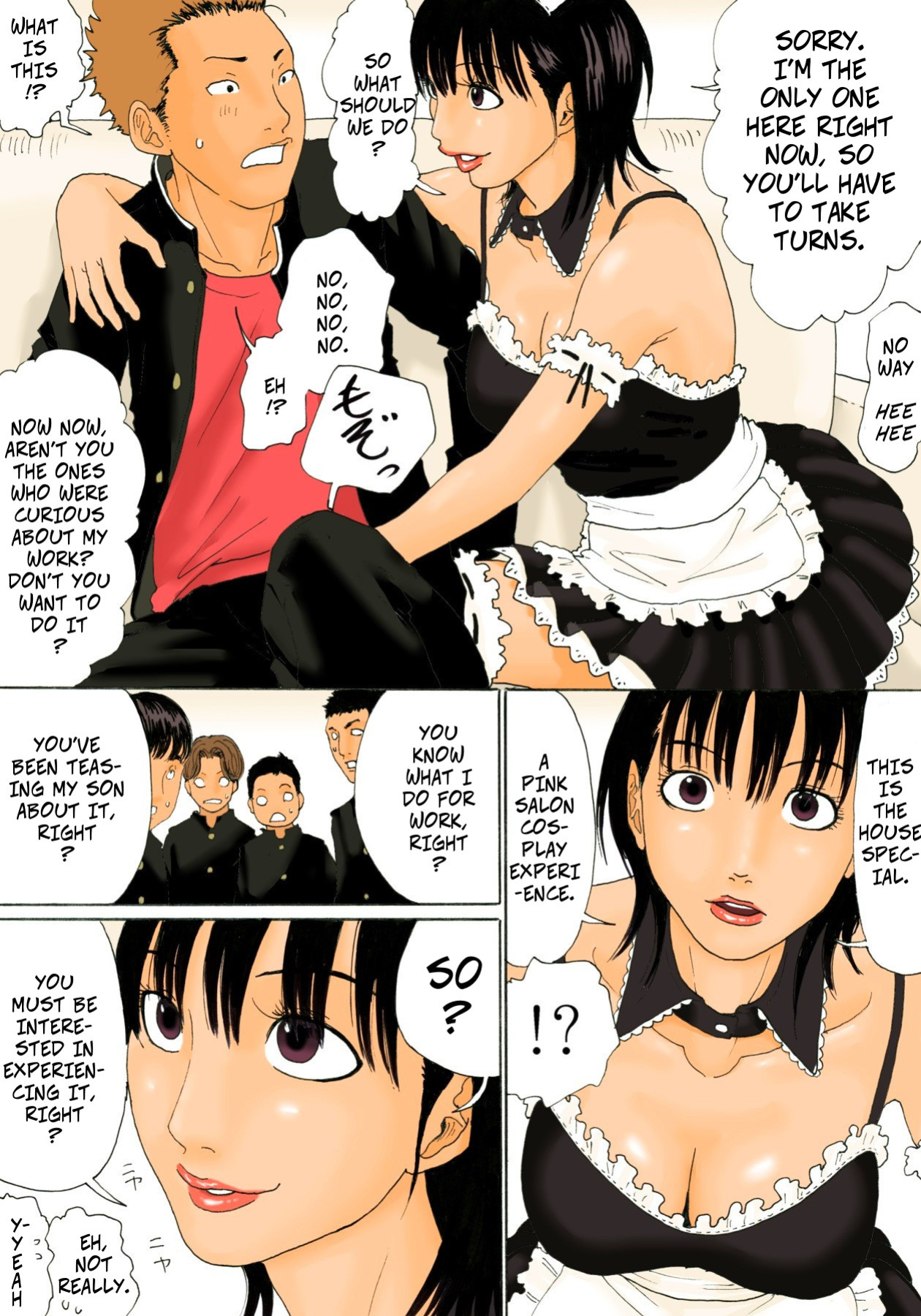 [Kiyokawa Zaidan (Kiyokawa Nijiko)] PinSalo Kaa-san - Pink Salon Mom