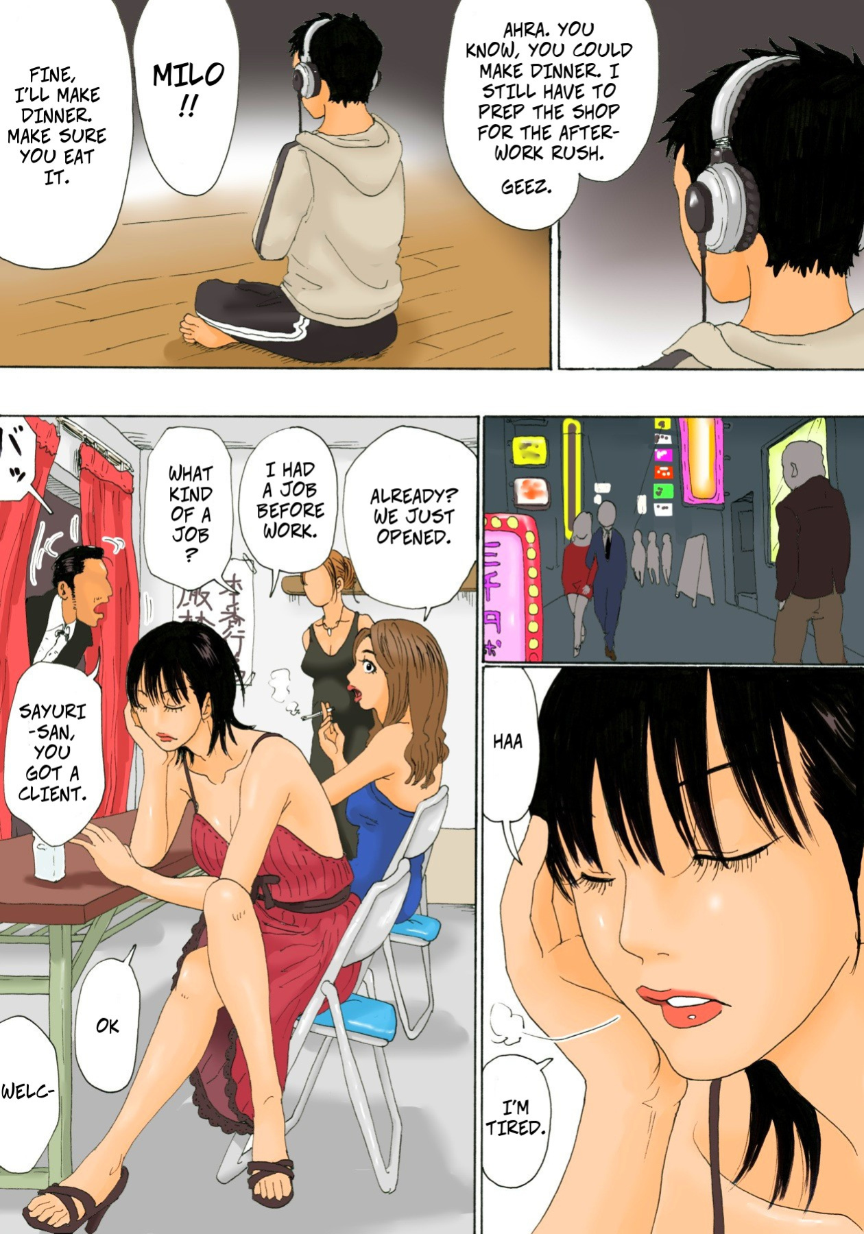 [Kiyokawa Zaidan (Kiyokawa Nijiko)] PinSalo Kaa-san - Pink Salon Mom