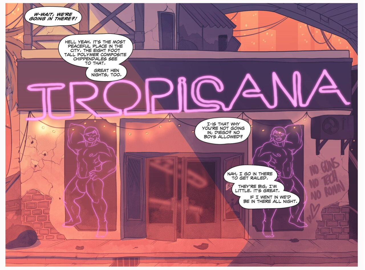 Carbon Pink Comics